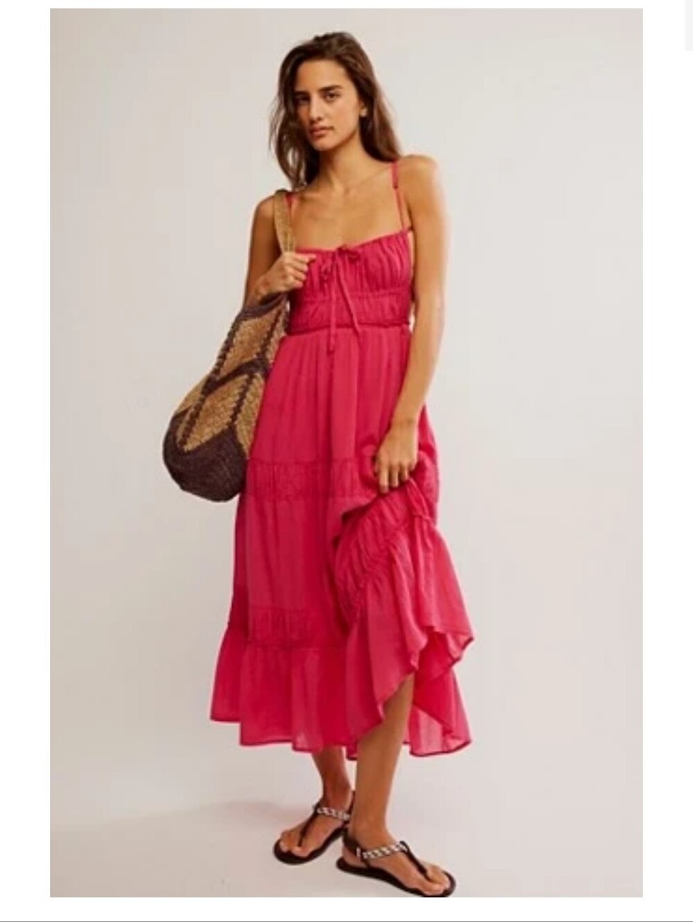NWT Free People Taking Sides Maxi Dress